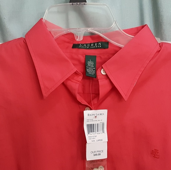 Ralph Lauren Button Top - Picture 2 of 2